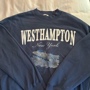 Abercrombie Men’s Westhampton Crewneck Oversized Sweatshirt